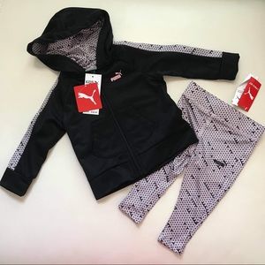 Puma cute long sleeve warm leggings set